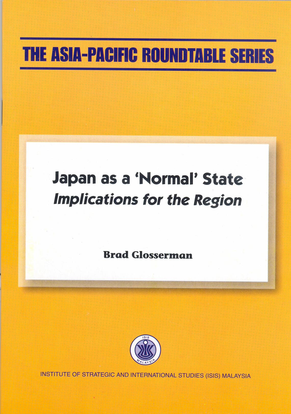 JAPAN AS A NORMAL STATE