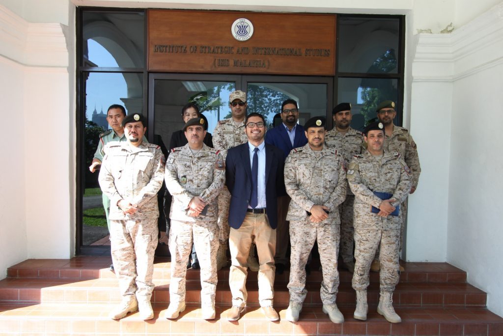 Visit by Command and Staff College Saudi Armed Forces  ISIS